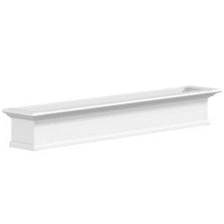 Lawnitator 4826W Yorkshire 6 Foot Window Box - White LA2621864